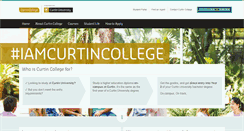 Desktop Screenshot of curtincollege.edu.au